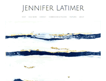 Tablet Screenshot of jenniferlatimer.com